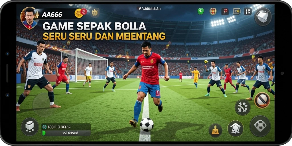 Tampilan gameplay AA666 yang realistis dan menegangkan.