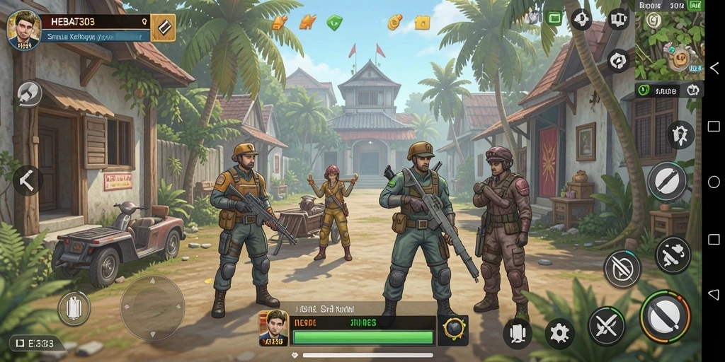 Tampilan gameplay seru HEBAT303 yang menantang.