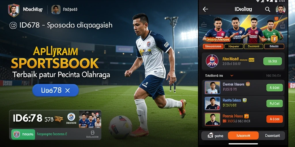 Tampilan menarik dari gameplay taruhan olahraga di ID678.