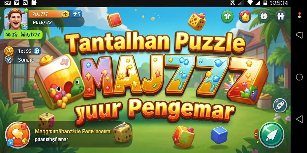 Screenshot gameplay MAJ777 dengan tantangan Puzzle yang menarik.