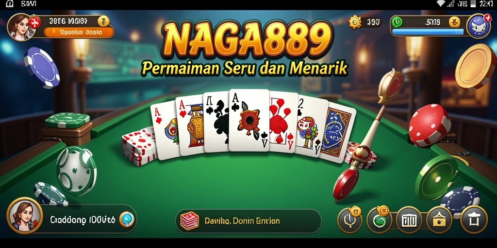 Tampilan gameplay NAGA889 yang seru dan interaktif.